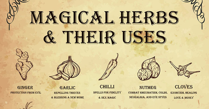 magical names of herbs