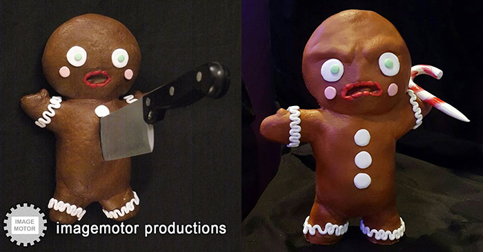 Killer Gingerbread Man Figurines - Media Chomp