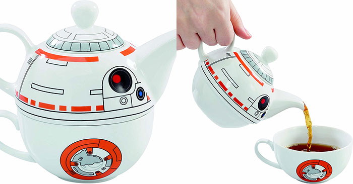 Star Wars BB-8 12oz Ceramic Teapot and 6oz Cup Set