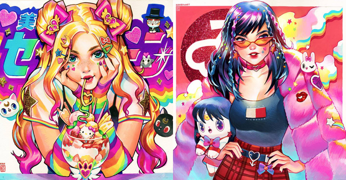 90s Candy Cuties Sailor Scouts - Sailor Moon Fan Art - Media Chomp