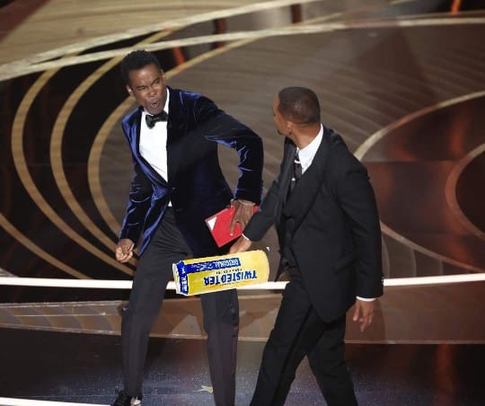 Will Smith Slapping Chris Rock At The Oscars - Memes - Media Chomp