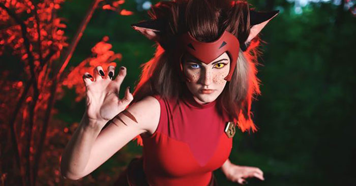 Catra Cosplay From She Ra And The Princesses Of Power Media Chomp 